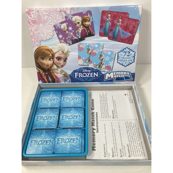 Disney Frozen Match Game AND “A Sister More Like Me” Book - For Kids and Family - Picture 2 of 4